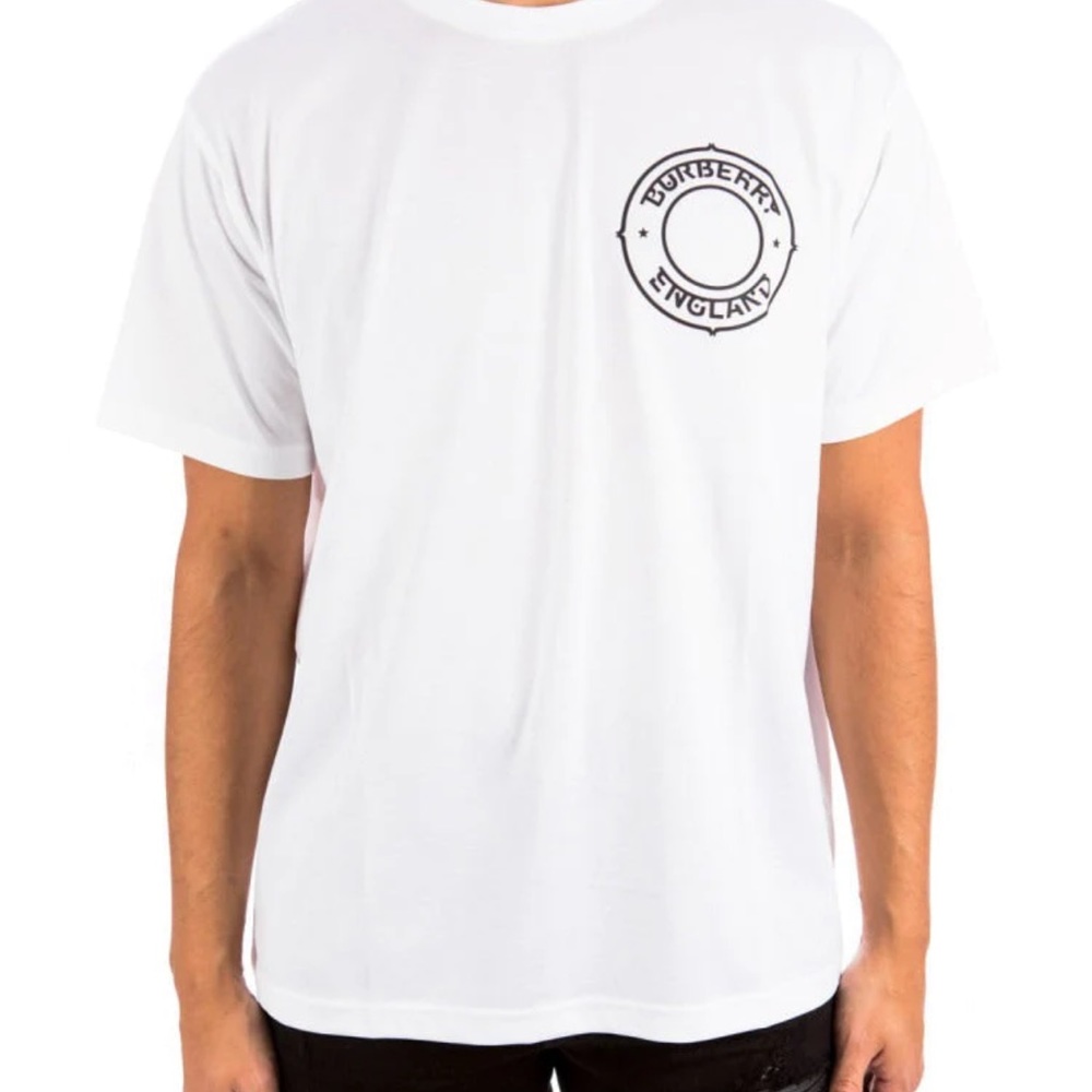 Burberry Logo Graphic Cotton Oversized T-Shirt